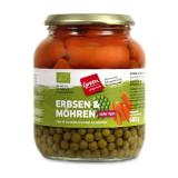 Erbsen mit Möhren