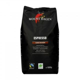 Kaffee ESPRESSO, Mount Hagen,  ganze Bohnen / Fairtade 1000g