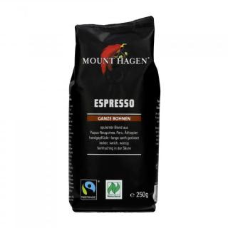 Kaffee Mount Hagen ESPRESSO ganze Bohne / fairtrade