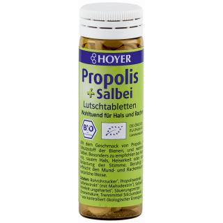 Lutschtabletten Propolis & Salbei für den Rachen