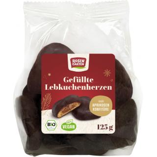 Lebkuchenherzen gefüllt