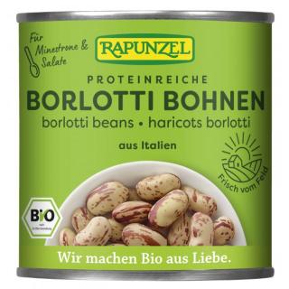 Bohnen Borlotti Bohnen in der Dose