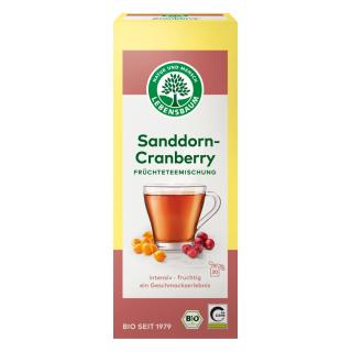 Tee Sanddorn-Cranberry im Beutel