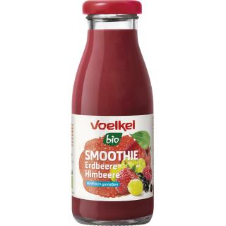 Smoothie Erdbeere Himbeere gekühlt