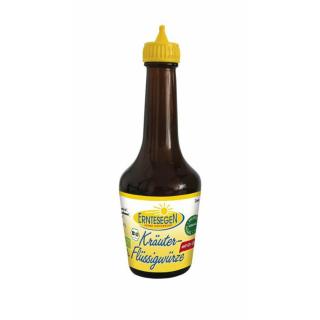 Flüssigwürze Kräuter in der Tischflasche