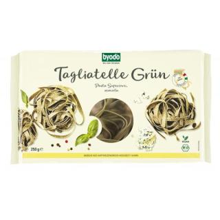 Nudeln Tagliatelle grün Bandnudeln semola