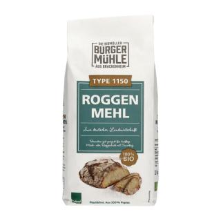 Mehl Roggenmehl 1150 von der Burger Mühle
