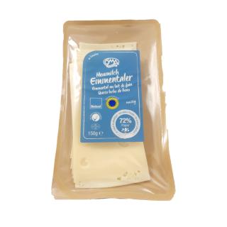 Käse Emmentaler aus Heumilch in Scheiben