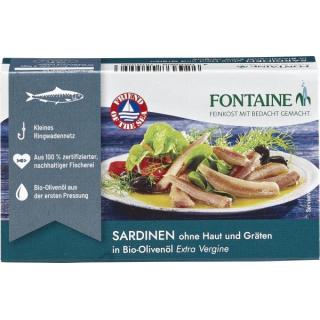 Sardinen ohne Haut & Gräten in Olivenöl