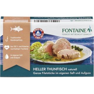 Fisch Thunfisch hell naturell im Saft