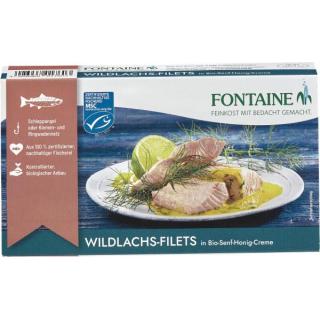 Fisch Wildlachs-Filet Senf-Honig