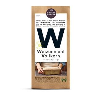 Weizenmehl Vollkornmehl