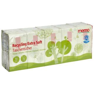 Taschentücher Recycling ´memo´