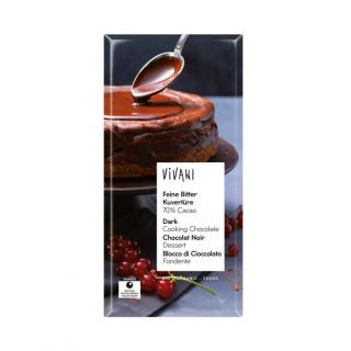 Kuvertüre Feine Bitter 200g Vivani