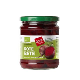 Rote Bete in Scheiben im Glas