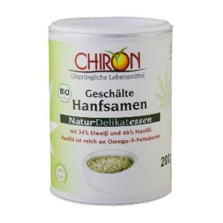Hanfsamen geschält 200g in der Dose