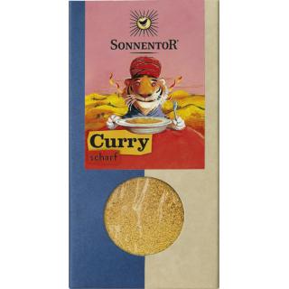 Curry scharf, gemahlen