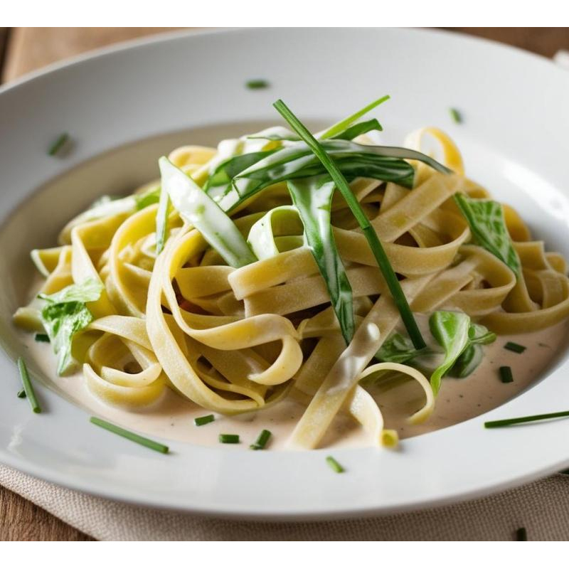 Tagliatelle mit Spitzkohl